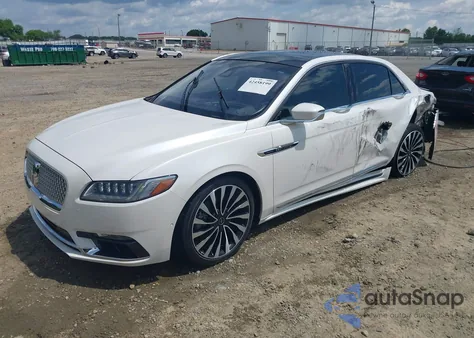 2018 Lincoln Continental Black Label from USA, damaged, VIN 1LN6L9AP8J5610164